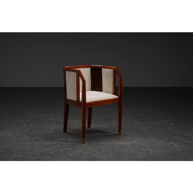 Art Deco Desk Chair, Belgium, 1930s For Sale - Image 9 of 18