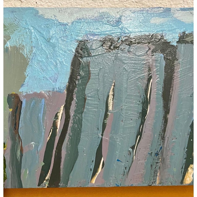 Edward Avedisian, Mod Abstract Expressionist Modernist Oil Painting Edward Avedisian Color Forms For Sale - Image 4 of 8