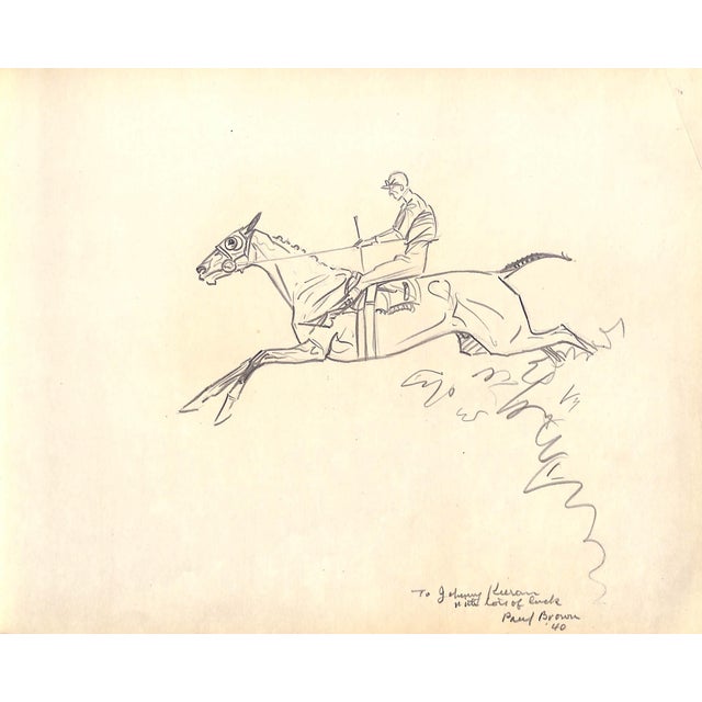 White "Black & White Simplified Drawing" 1939 Brown, Paul For Sale - Image 8 of 12