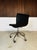 Ligne Roset Sala Office Swivel Chair in Black Leather by Pascal Mourgue for Ligne Roset, France, 2000s For Sale - Image 4 of 15