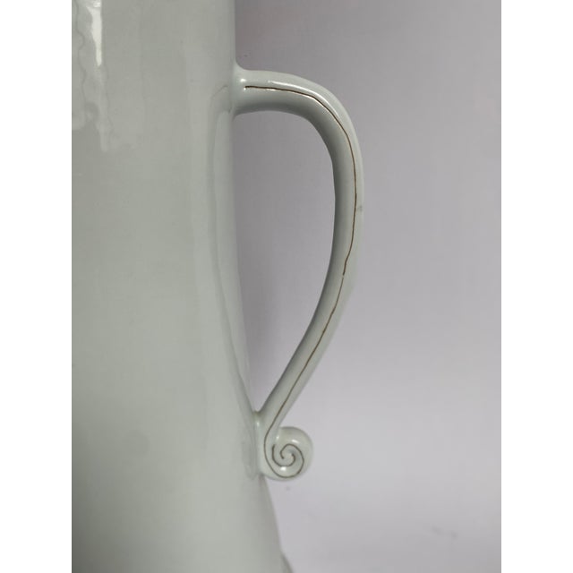Oversize Ceramic Pitcher For Sale - Image 9 of 13