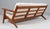 Model 290 Three-Seater Sofa in Oak and Boucle by Hans J. Wegner for Getama, 1970 For Sale - Image 6 of 11