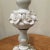 Mid Century Modern Italian Ceramic Lotus Table Lamp For Sale - Image 10 of 13