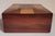19th C Inlaid wood Jewelry box in great condition. Has Interior mirror and a wonderful vintage liner.