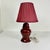 1980s Traditional Chinoiserie Boho Chic Ceramic Ginger Jar Petite Table Lamp. For Sale - Image 6 of 11
