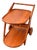 Danish Teak Serving Trolley by Kjeni Merløse, 1970s For Sale