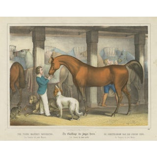 Karl Joseph Brodtmann, The Young Masters Favorites, 1827, Lithograph For Sale