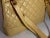 Chanel Quilted Beige/ Cream Lamb Skin Grand Shopper Chain Tote, Golden Hardware For Sale - Image 16 of 18