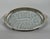 Oval Tray in 800 Silver and Satin Crystal For Sale - Image 6 of 15