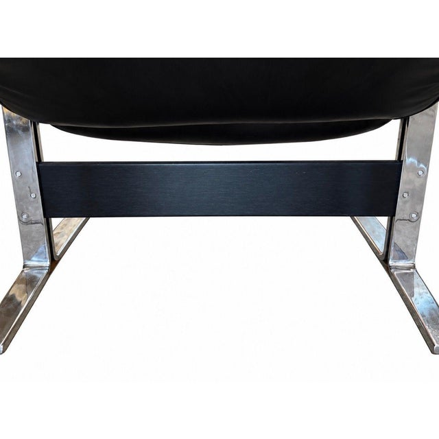 Vittorio Introini for Saporiti Italia P60 Lounge Chair & P61 Ottoman, Italy 1970 For Sale - Image 9 of 14