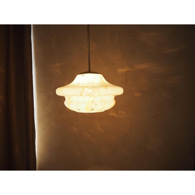 Mid-Century Modern Glass Pendant Light by Stefan Tabery, 1960s For Sale - Image 12 of 13