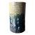 Studio Pottery Marked Libby ‘88 Cylinder Drip Glaze Vase For Sale