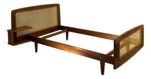 Modernist French Single Bed by Roger Landault, 1950s