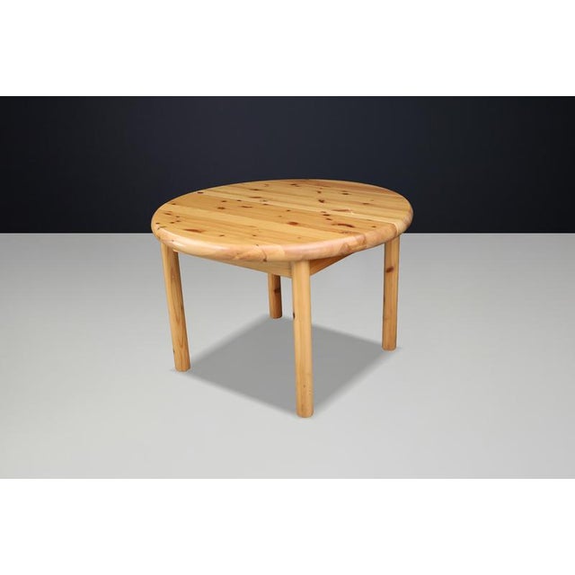 Vintage Danish Extendable Dining Table in Pine by Rainer Daumiller, 1970s For Sale - Image 11 of 12