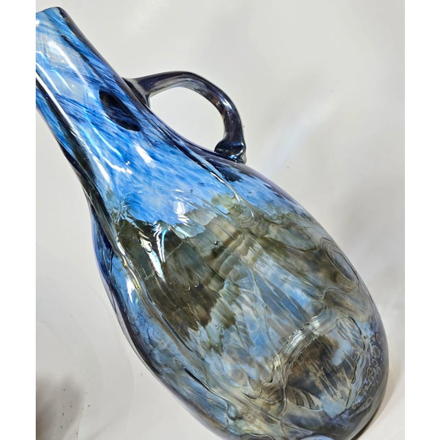 Coastal Witch Glass Jug For Sale - Image 17 of 18