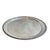 American Vintage Large Round Silver-Plated Serving Tray For Sale - Image 3 of 6