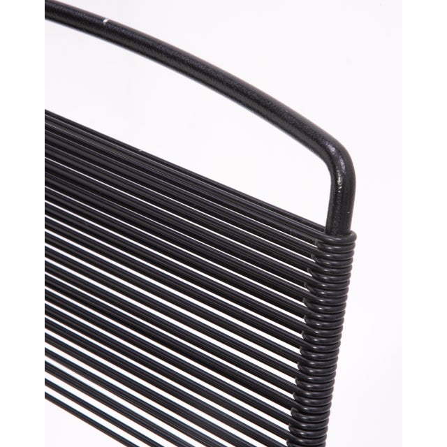 Post Modern Spaghetti Bar Stool Giandomenico Belotti Alias Fly Line 1980s - A Set of 3 For Sale - Image 11 of 12