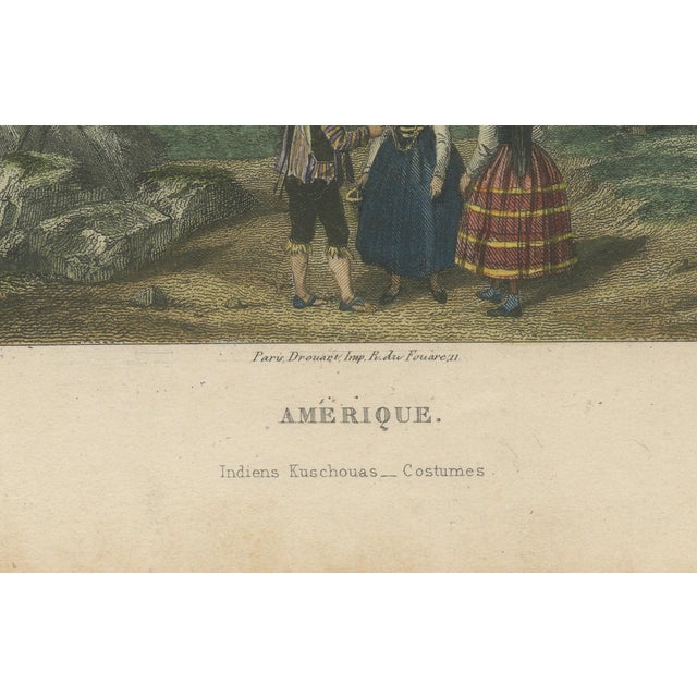 Mandarou, Quechua Indigenous Costumes, 1843, Print For Sale - Image 5 of 10