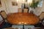 Henredon Dining Table Set Three Sizes Extensions Included Hard Wood For Sale - Image 6 of 9