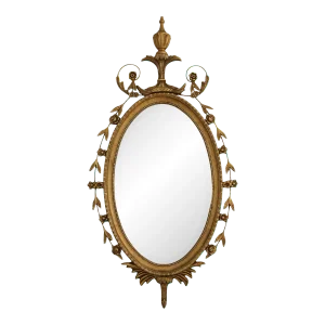 Friedman Brothers Gold Finish Adam Style Mirror