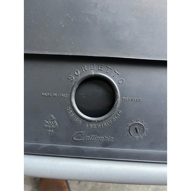 Black Dining Chairs from Calligaris, Italy, 1990s, Set of 4 For Sale - Image 8 of 9