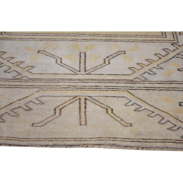 Vintage Turkish Anatolian Hand Knotted Wool Rug, 6'x9'3'' For Sale - Image 4 of 6