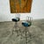 Black Mid-Century Stools, Spain, 1970, Set of 2 For Sale - Image 8 of 9