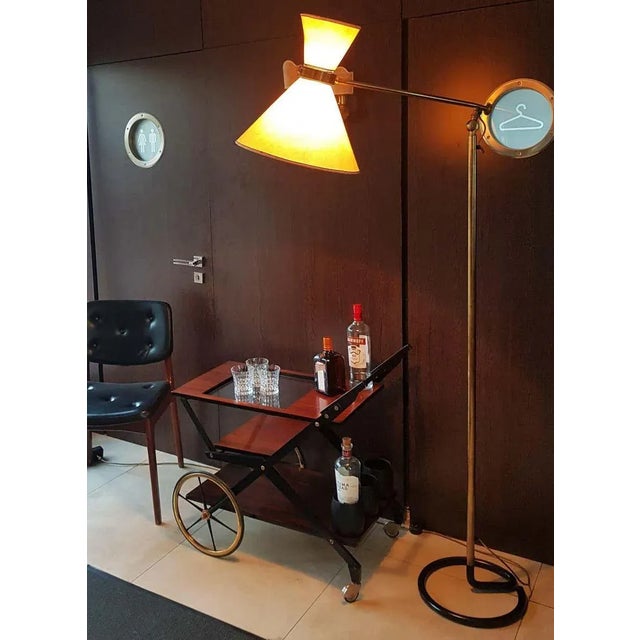 Diabolo Floor Lamp from Stablet, 1950s For Sale - Image 10 of 18