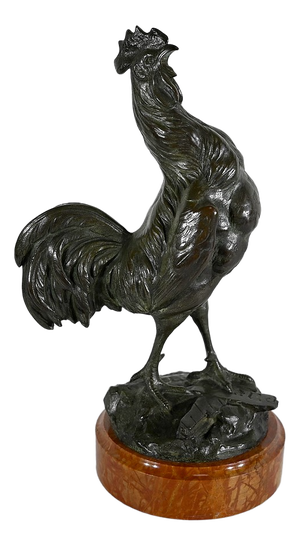Vacossin, Le Coq Gaulois, Early 1900s, Bronze
