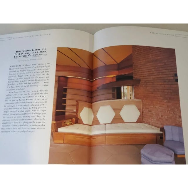 Early 21st Century Essential Frank Lloyd Wright Vintage Hardcover Book For Sale - Image 5 of 11