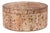 Lidded Box in Red Travertine by Up & Up, Massa-Carrara Italy, 1970s For Sale