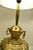 Large Brass and Gemstone Buddha Table Lamps, Set of 2 For Sale - Image 11 of 12