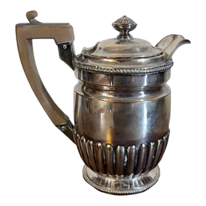 Antique Early 19th Century Old Sheffield Silver Plate on Copper Small Scale Regency Coffee Pot