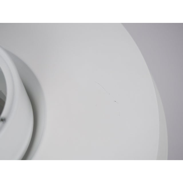 White Vintage Danish Verona Lamp by Svend Middelboe for Lyfa, 1962 For Sale - Image 8 of 12