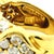 1990s Jose Hess 18k Gold 4.50 Carat Diamond Bombe Ring, Size 7 For Sale - Image 11 of 12