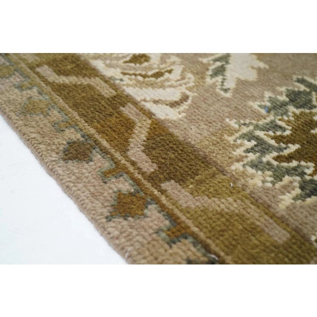 19th Century Oushak Rug 4'1'' X 6'1'' For Sale - Image 5 of 9