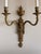 Antique French Louis XVI Style Twin-Light Wall Sconces - Gilt Bronze Ormolu Neoclassical Double Arm Wall Lights, Late 19th Century - Pair For Sale - Image 11 of 18