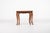 Vintage Nesting Tables with Cane and Glass Top, Set of 2 For Sale - Image 4 of 11