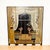 1960s Hollywood Regency Chinoiserie Black Lacquer & Gilt Four-Panel Room Divider For Sale - Image 15 of 15
