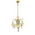 Venetian Murano Glass 3-Light Chandelier, 1960s For Sale - Image 11 of 11