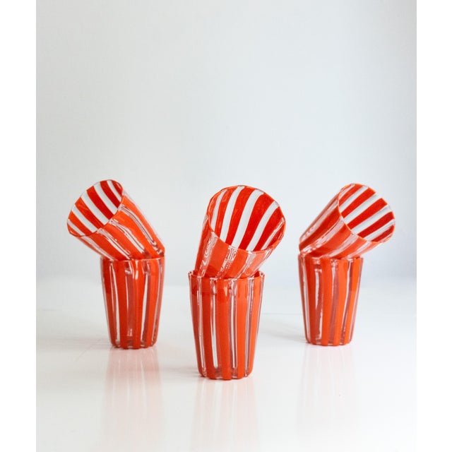 Ribes Collectable Glasses from Mariana Iskra, Set of 6 For Sale - Image 6 of 8