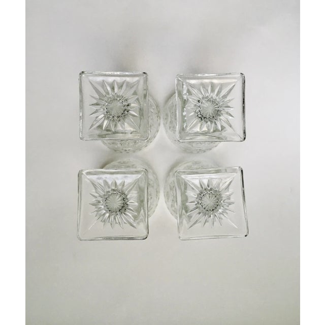 1970s Park Lane Indiana Glass Water Goblets - Set of 4 For Sale - Image 9 of 10
