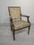 Antique Louis XVI Style Armchair, France For Sale - Image 11 of 18