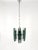 Glass and Chrome Pendant Light by Veca Murano, 1970s For Sale - Image 3 of 18