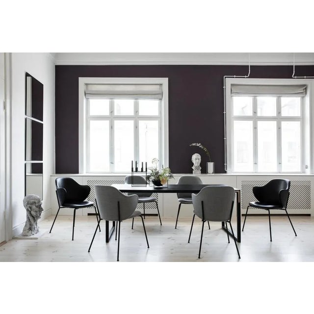 Contemporary Grey Fiord Lassen Chairs by Lassen, Set of 4 For Sale - Image 3 of 9