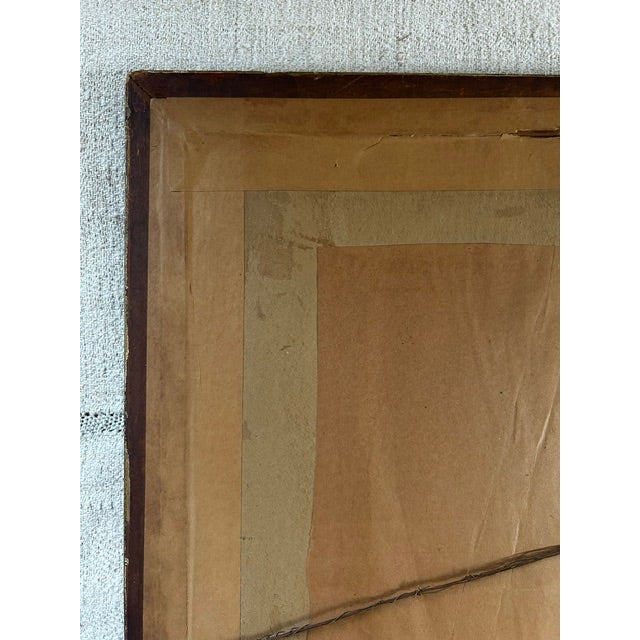 Framed Antique European Woven Tapestry Textile For Sale - Image 15 of 16