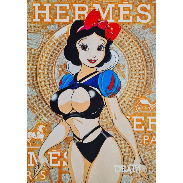 Pop Art Death Nyc - Snow White - Limited Edition With Certificate For Sale - Image 3 of 10