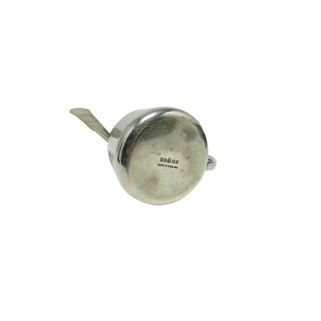 Silver Art Deco Salt Holder, United Kingdom, 1930s For Sale - Image 8 of 12