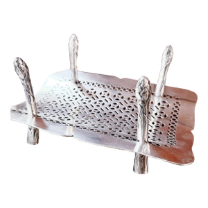 1905 Silver Plated Asparagus Server From Hotel Baltimore in Kansas City