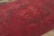Bright Pink Rug & Kilim’s Distressed Contemporary Floral Rug Pair, in Bright Red & Pink Hues For Sale - Image 8 of 9